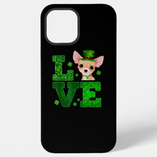 Funda Para iPhone 12 Pro Max Regalo de Chihuahua de amor Gif para amante de lo