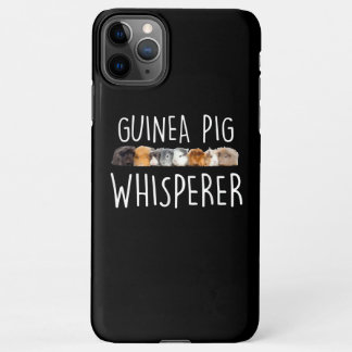 Funda Para iPhone 11Pro Max Regalo de ganadería de cerdo guineano