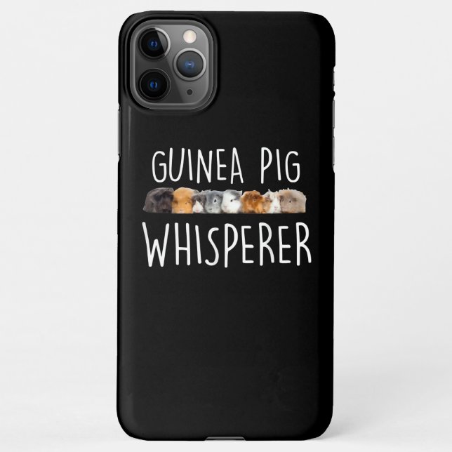 Funda Para iPhone Regalo de ganadería de cerdo guineano (Reverso)