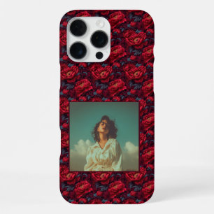 Funda Para iPhone 16 Pro Max Regalo de madre trendy peonías foto 