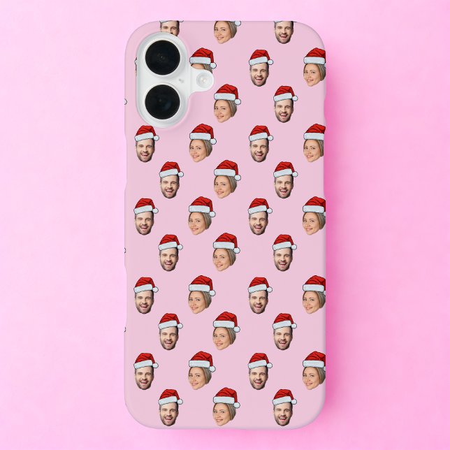 Funda Para iPhone Regalo de Navidades fotográficos Santa Hat Persona (Subido por el creador)