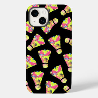 Funda Para iPhone 14 Regalo de patrón de color de arte del Shuttlecock