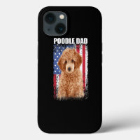 Regalo de perro para hombre vintage bandera americ