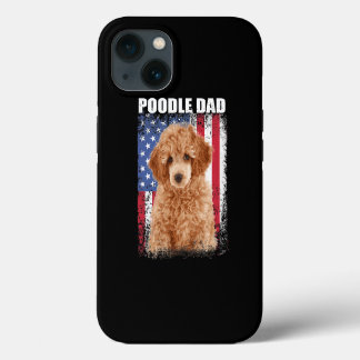 Regalo de perro para hombre vintage bandera americ
