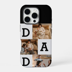 Funda Para iPhone 16 Pro Regalo del Día del Padre para Papá - Fotocolage