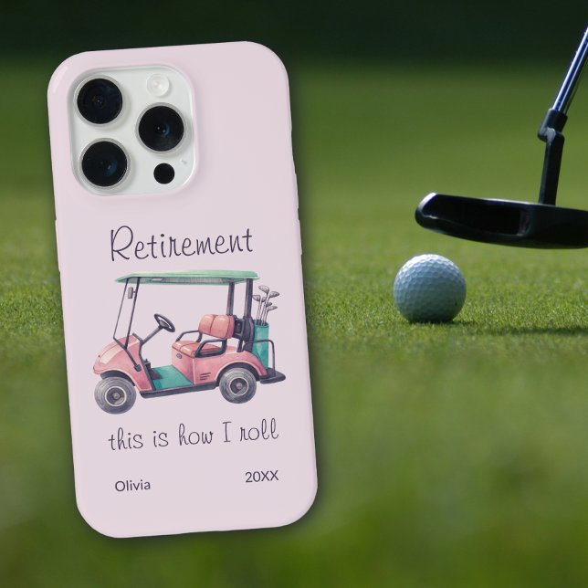 Funda Para iPhone Regalo divertido de jubilación Así ruedo yo Carrit (Subido por el creador)