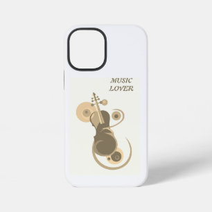 FUNDA PARA iPhone 12 MINI REGALO PARA AMANTES DE LA MÚSICA CUMPLEAÑOS ANIVER