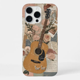 Funda Para iPhone 16 Pro Max Regalo para guitarrista clásico romántico