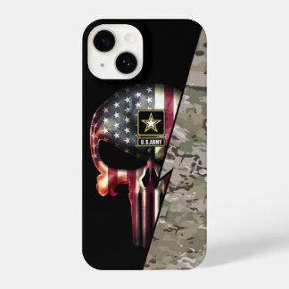 Funda Para iPhone 14 Regalo Para Soldado Militar Veterano De Camo De Sk