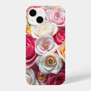 Funda Para iPhone 14 Regalo perfecto de arte floral bohemio