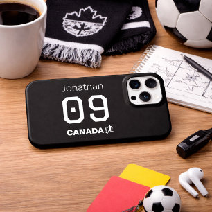 Regalo Personalizado de Atleta de Fútbol de Canadá