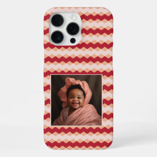 Funda Para iPhone 16 Pro Max Regalos artísticos de Navidad para novio Chevron