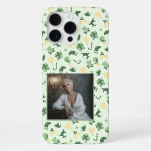 Funda Para iPhone 16 Pro Max Regalos de boda artísticos patrón de Navidad