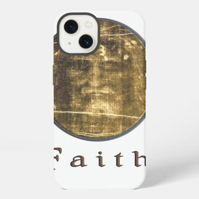 Funda Para iPhone regalos de la Sábana Santa de Turín (Reverso )