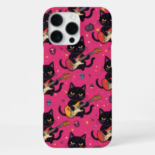 Funda Para iPhone 16 Pro Max Regalos para banda de rock de guitarristas eléctri