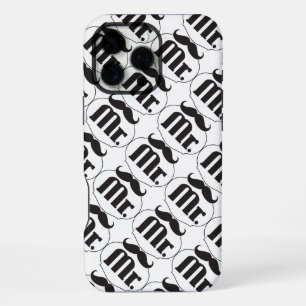Funda Para iPhone 16 Pro Max Regalos Retro Vintage Hipster Sr. Bigote