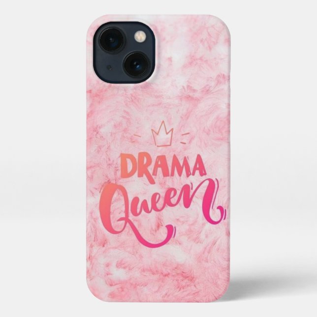 Funda Para iPhone Reina del drama (Reverso )