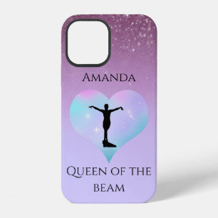 Funda Para iPhone 12 Reina Rosa De La Barra De Equilibrio Gimnasia Pers