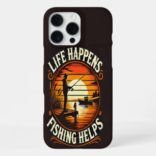 Funda Para iPhone 16 Pro Max Relajación con una varita de pesca