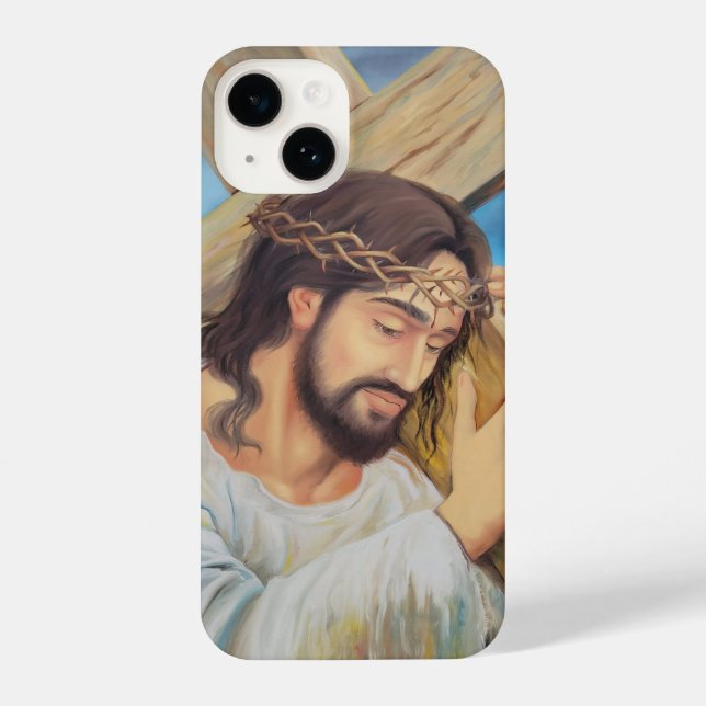 Funda Para iPhone Religión cristiana Jesucristo (Reverso )