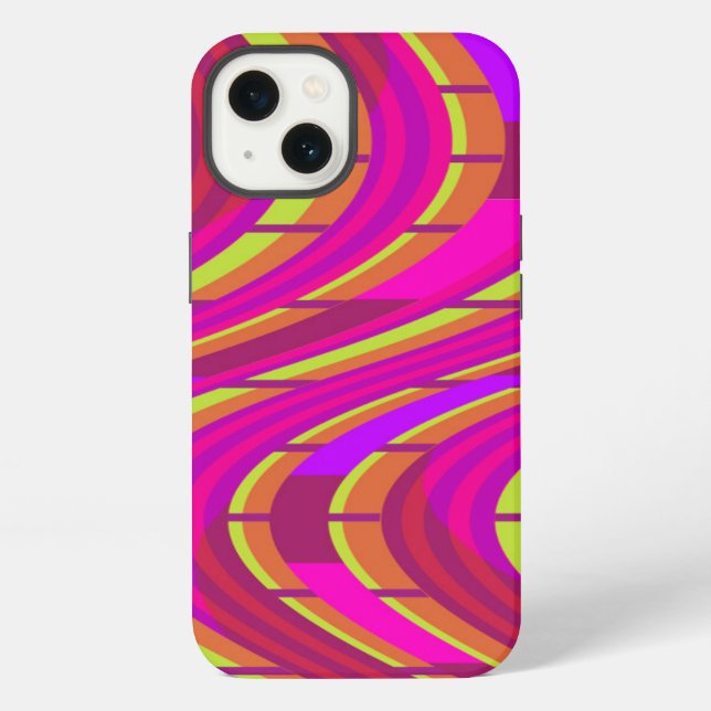 Funda Para iPhone Remolino intrépido (Reverso )