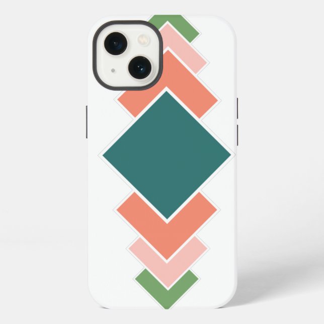 Funda Para iPhone Repeating Diamonds  (Reverso )