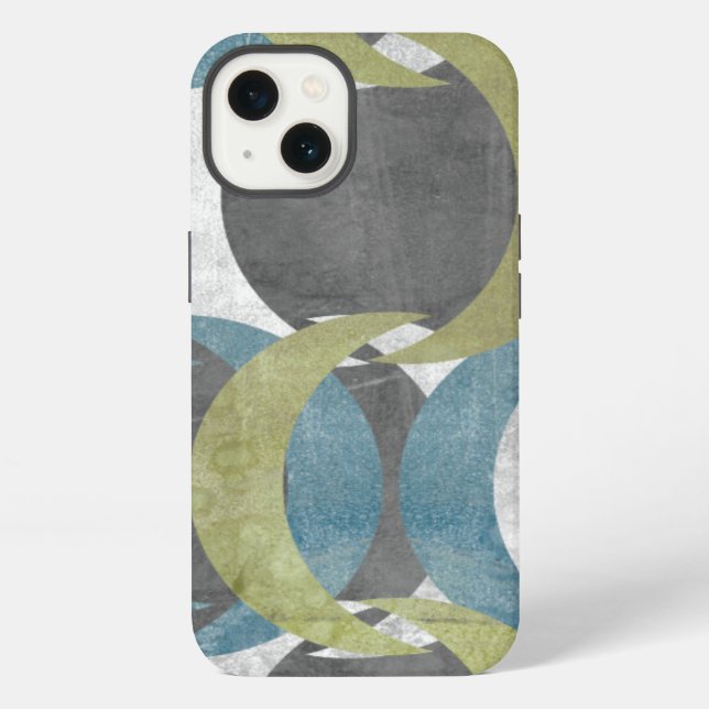 Funda Para iPhone Repetición geométrica I (Reverso )