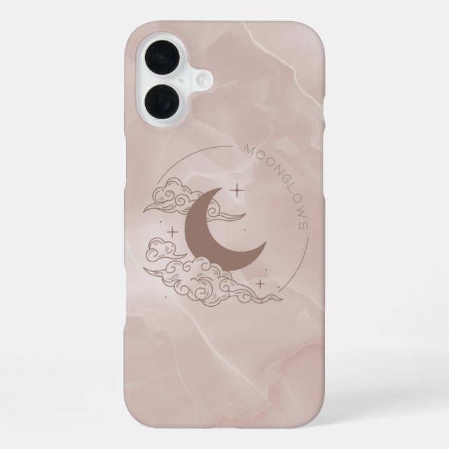 Funda Para iPhone Resplandores lunares (Reverso )