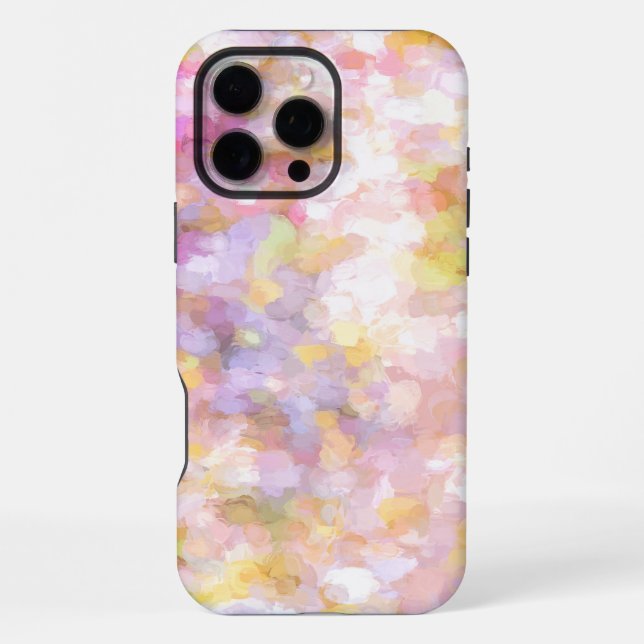 Funda Para iPhone Resumen Art Pale Yellow Pastel (Reverso )
