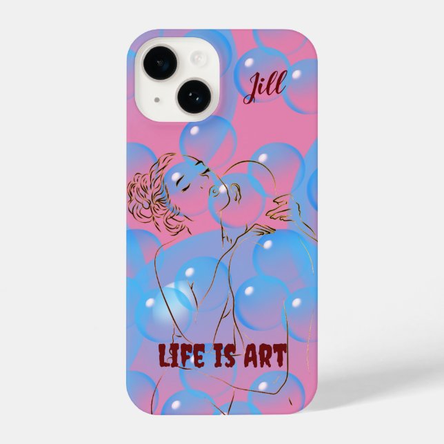 Funda Para iPhone Resumen Artsy Love iPhone (Reverso )