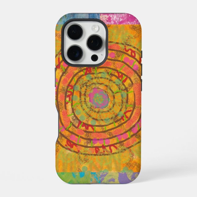 Funda Para iPhone Resumen azteca (Reverso )
