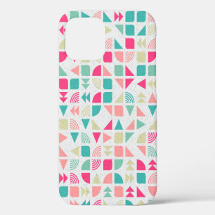 Funda Para iPhone 12 Resumen Cálculo generativo de patrones geométricos