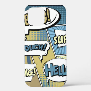 Funda Para iPhone 12 Resumen concepto creativo comic pop art style blan
