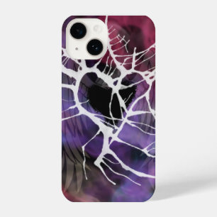 Funda Para iPhone 14 Resumen Corazón de angustia colorida