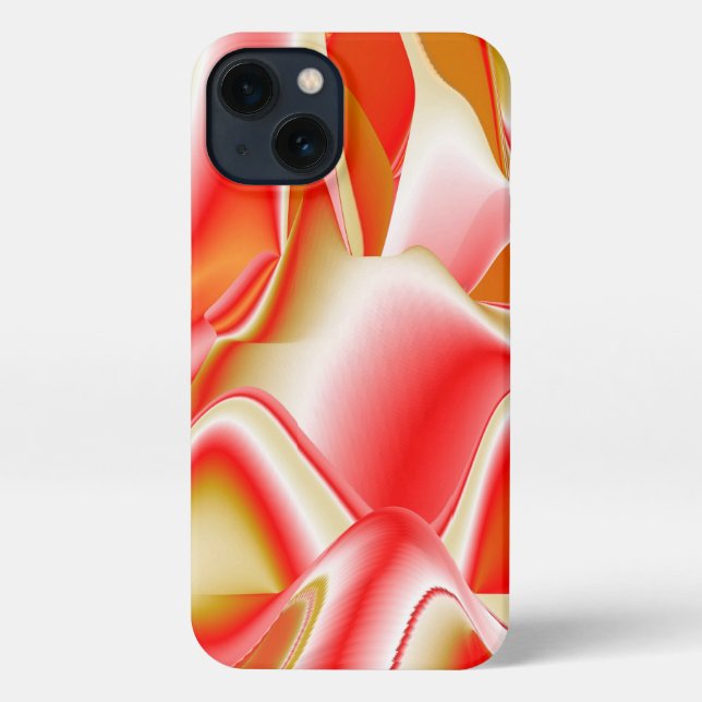 Funda Para iPhone Resumen de amor y oro en 3D Rainbowart (Reverso )