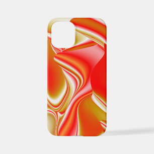 Funda Para iPhone 12 Mini Resumen de amor y oro en 3D Rainbowart