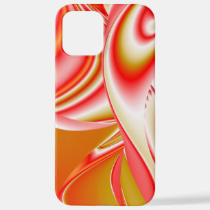 Funda Para iPhone 12 Pro Max Resumen de amor y oro en 3D Rainbowart