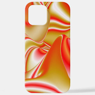 Funda Para iPhone 12 Pro Max Resumen de amor y oro en 3D Rainbowart