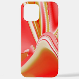 Funda Para iPhone 12 Pro Max Resumen de amor y oro en 3D Rainbowart