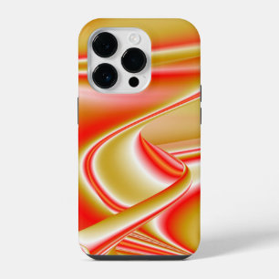 Funda Para iPhone 14 Pro Resumen de amor y oro en 3D Rainbowart