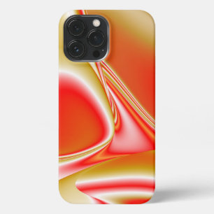 Funda Para iPhone 13 Pro Max Resumen de amor y oro en 3D Rainbowart