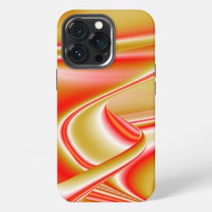 Funda Para iPhone 13 Pro Resumen de amor y oro en 3D Rainbowart