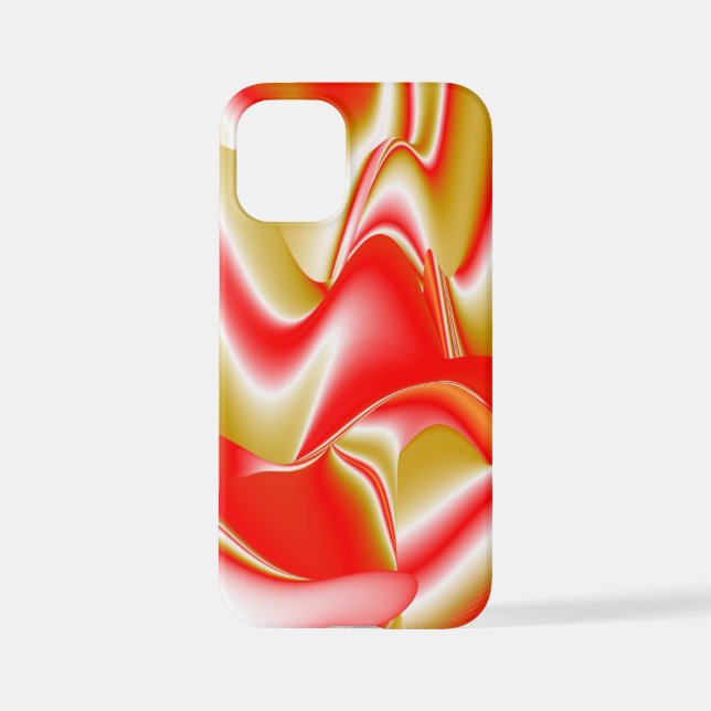 Funda Para iPhone Resumen de amor y oro en 3D Rainbowart (Reverso )