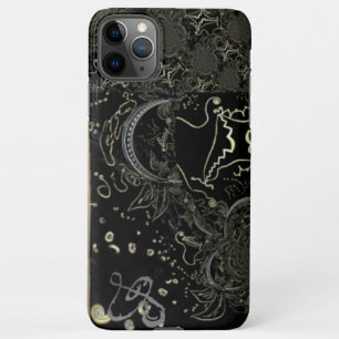 Funda Para iPhone 11Pro Max Resumen de arte negro