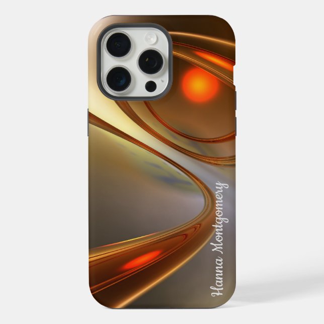 Funda Para iPhone Resumen de diseño 3d a la moda y elegante (Reverso )