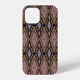 Funda Para iPhone 12 Resumen de diseño geométrico étnico, de papel pint