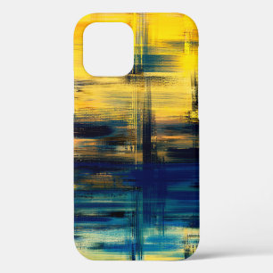 Funda Para iPhone 12 Resumen de pintura del paisaje artístico, ilusión