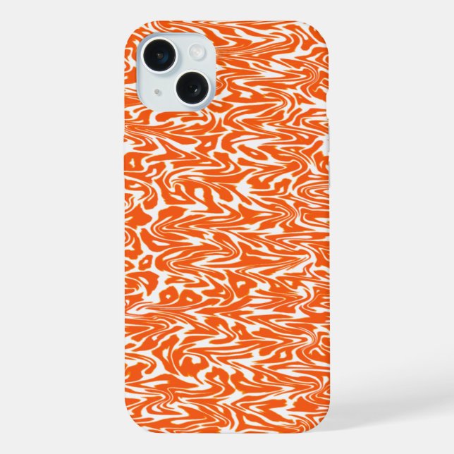 Funda Para iPhone Resumen de Swirl (Reverso )