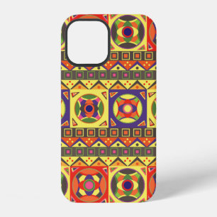 Funda Para iPhone 12 Resumen del colorido patrón africano sin problemas
