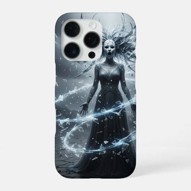 Funda Para iPhone Resumen Ghost Art iPhone 16 Pro Funda (Reverso)